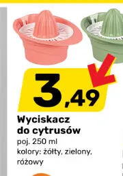 Wyciskacz do cytrusów 250 ml promocja w Bricomarche