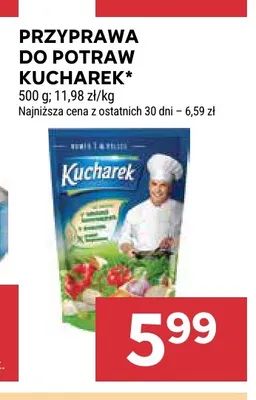 Przyprawa do potraw Kucharek promocja w Stokrotka