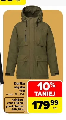 Kurtka męska TEX promocja w Carrefour