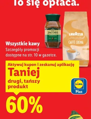 Wszystkie kawy promocja w Lidl