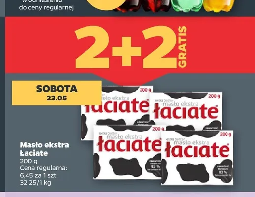 Masło ekstra Łaciate promocja w Netto