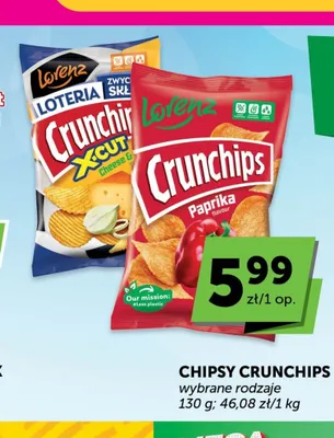 Chipsy Crunchips promocja w Groszek