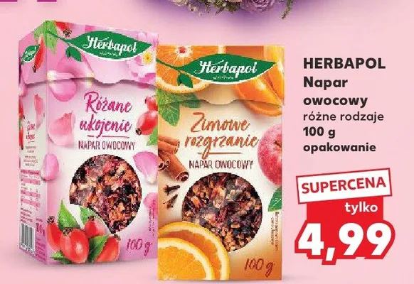 Napar owocowy różne rodzaje promocja w Kaufland