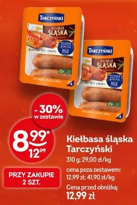Kiełbasa śląska Tarczyński promocja w Żabka