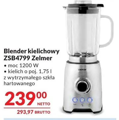 Blender kielichowy ZSB4799 Zelmer promocja w Makro