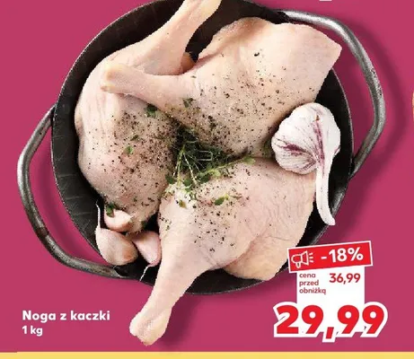 Noga z kaczki promocja w Kaufland
