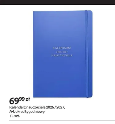 Kalendarz nauczyciela 2026/2027 A4 promocja w Empik
