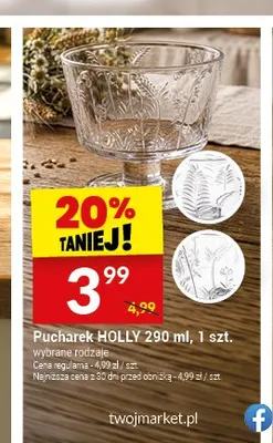 Pucharek HOLLY promocja w Twój Market