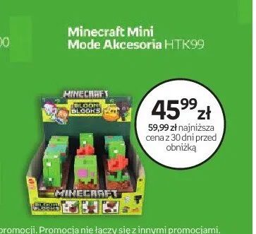 Mini Mode Akcesoria MATTEL Minecraft HTK99 promocja w Empik