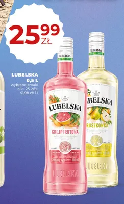 Likier Lubelska Grejpfrutowa promocja w Duży Ben
