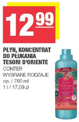 Płyn, koncentrat do płukania Tesori d'Oriente promocja w SPAR