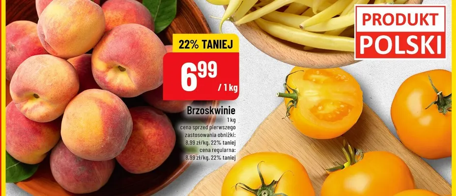 Brzoskwinie promocja w POLOmarket