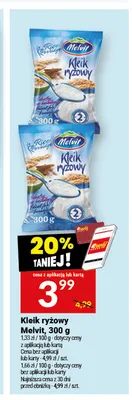 Kleik ryżowy Melvit promocja w Twój Market