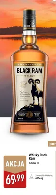 Whisky Black Ram promocja w Aldi