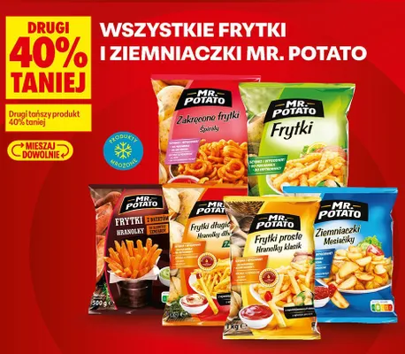 Frytki Mr. Potato promocja w Biedronka