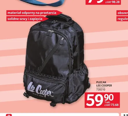 Plecak Lee Cooper promocja w Selgros