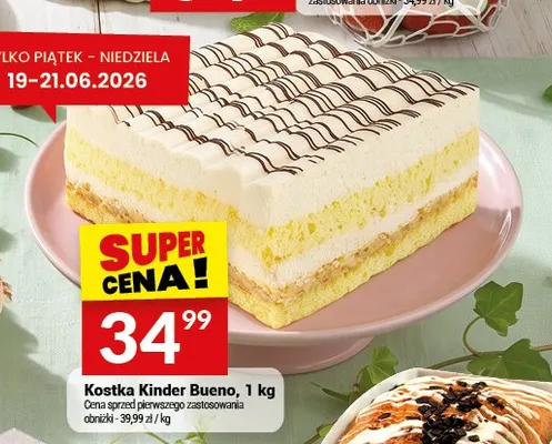 Kostka Kinder Bueno Białecki promocja w Twój Market