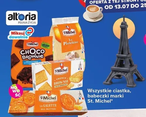 Ciastka maślane La Galette St. Michel promocja w Carrefour Market
