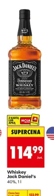 Whisky Jack Daniel's promocja w Biedronka