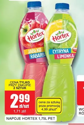 Napój Hortex Cytryna Limonka promocja w Bingo