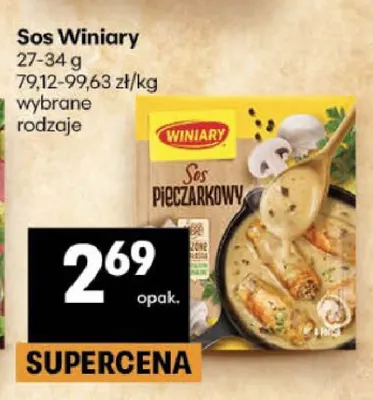 Sos Winiary promocja w Delikatesy Centrum