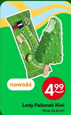 Lody Palionek Kiwi promocja w Żabka