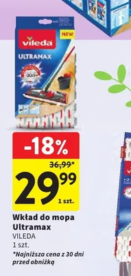 Wkład do mopa Ultramax promocja w Intermarche