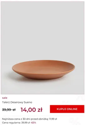 Talerz deserowy home&you Sueno promocja w home&you