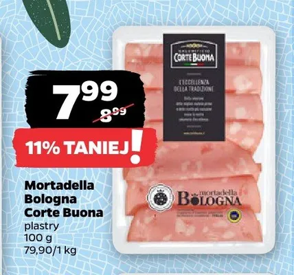Mortadella Bologna Corte Buona promocja w Netto