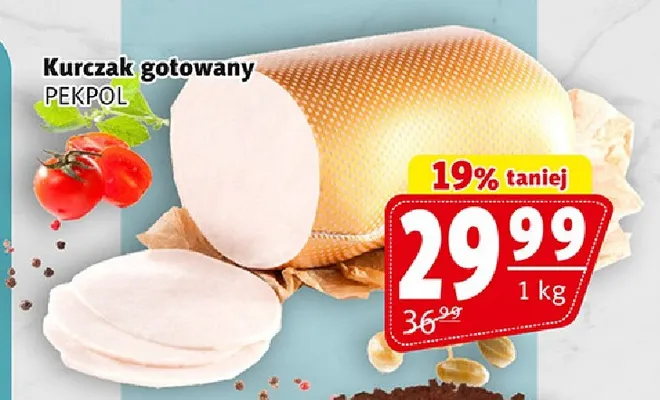 Kurczak gotowany Pekpol promocja w Prim Market