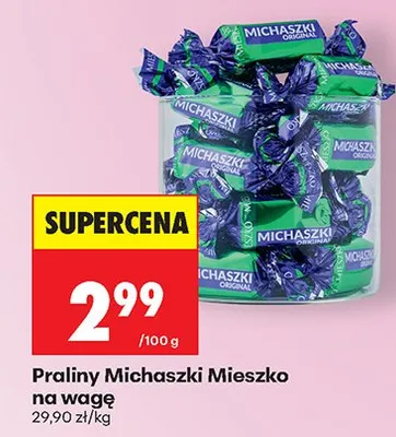 Praliny Michaszki Mieszko na wagę promocja w Biedronka