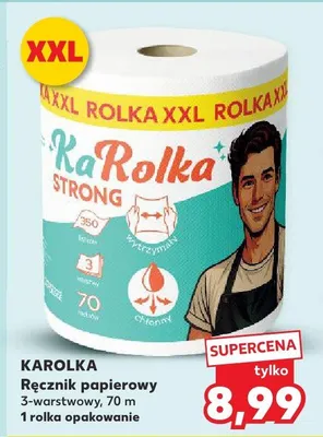 Ręcznik papierowy 3-warstwowy promocja w Kaufland