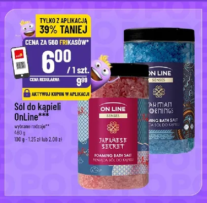 Sól do kąpieli OnLine Tahitian Mornings promocja w POLOmarket