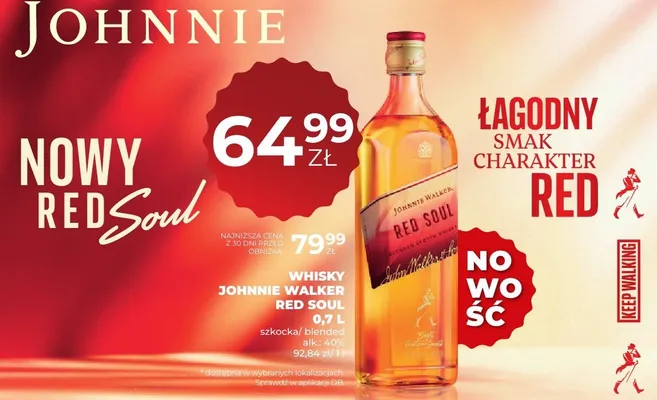 Whisky Red Soul promocja w Duży Ben