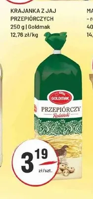 Krajanka z jaj przepiórczych Goldmak promocja w Sedal