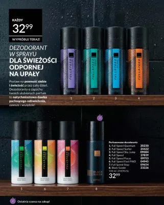 Dezodorant w sprayu Avon Full Speed Fast FWD promocja w AVON