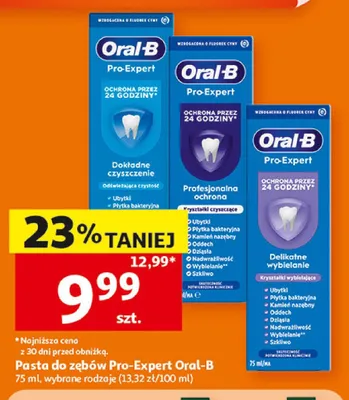Pasta do zębów Pro-Expert Oral-B promocja w Auchan