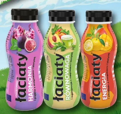 Jogurt pitny Łaciaty Harmonia śliwka promocja w Selgros
