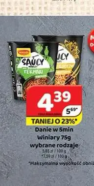 Danie w 5min Winiary promocja w Delfin