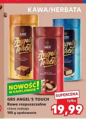 Kawa rozpuszczalna GBS ANGEL'S TOUCH promocja w Kaufland