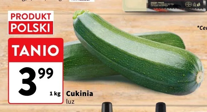 Cukinia luz promocja w Intermarche