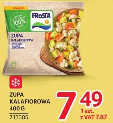 Zupa kalafiorowa FRoSTA 713305 promocja w Selgros