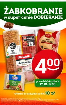 Chleb tostowy pełnoziarnisty Z Dobrej Piekarni promocja w Żabka