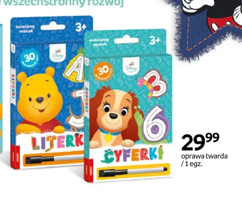 Karty ścieralne Literki Disney Maluch promocja w Empik
