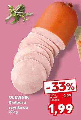 Kiełbasa olewnik szynkowa promocja w Kaufland