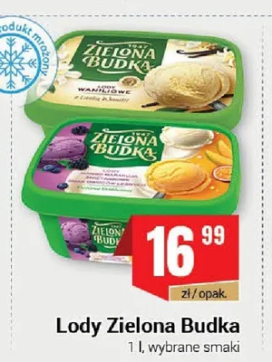 Lody waniliowe Zielona Budka promocja w Premium Nasz Sklep