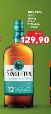 Whisky Singleton 12 YO promocja w Kaufland