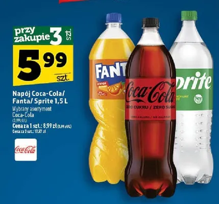 Napój Sprite 1,5l promocja w TOPAZ
