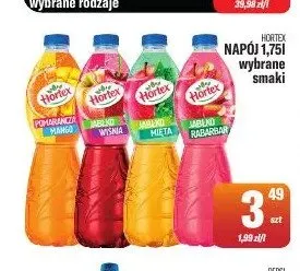 Napój Hortex promocja w Tomi Markt