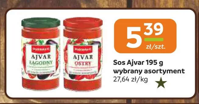 Sos Ajvar ostry Podravka promocja w Społem Częstochowa